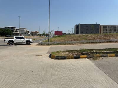 Prime location kanal double boulevard corner plot sector C DHA Phase 5 Islamabad for sale
