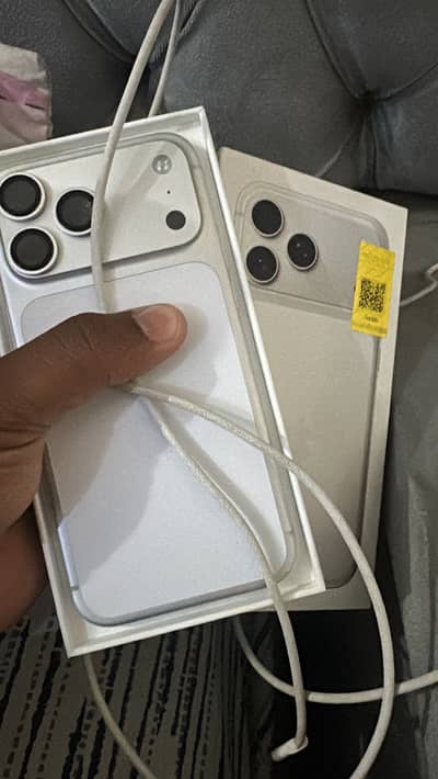 Iphone 17pro max pta approved with box mercantile