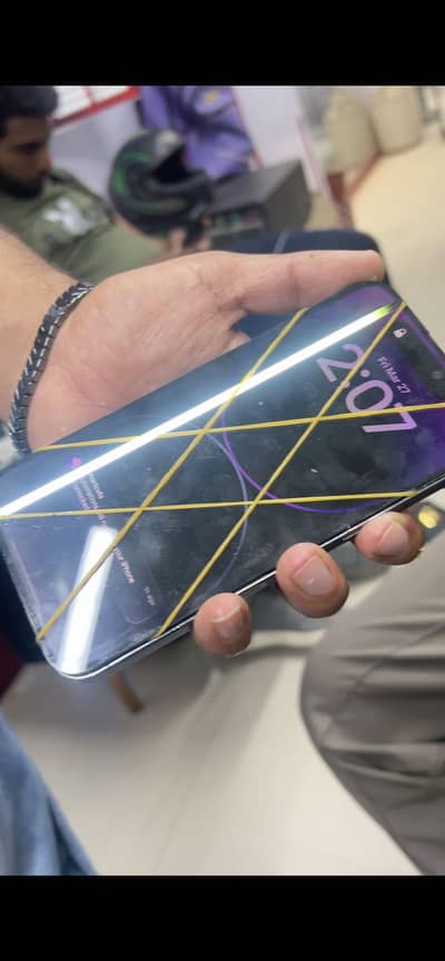 iPhone 14 Pro Max Original OLED Panel (Working) – Line Issue