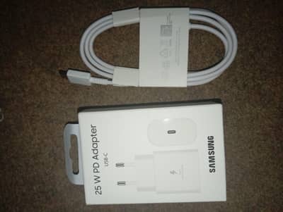 Type C to C Charging wire + adapter for sale