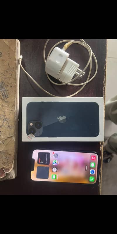iPhone 13. with box and charger condition 10/10. battery health94