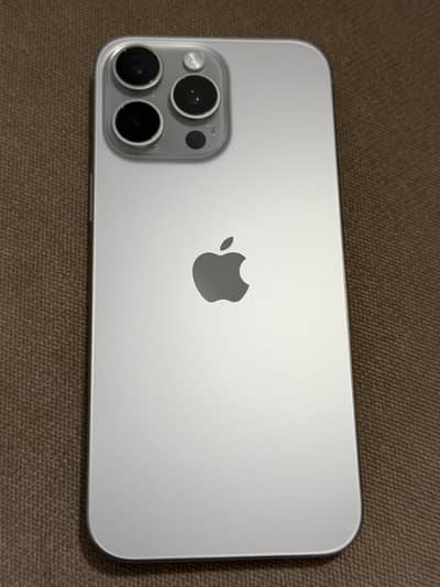 Iphone 16 pro max Non PTA Factory unlocked Natural titanium