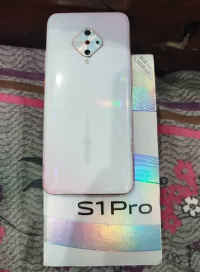 Vivo S1pro 8GB /128 GB Sky blue Snapdragon 665processer