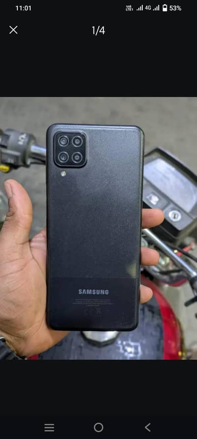 Samsung galaxy a12 4+64 all original ha just panal chang