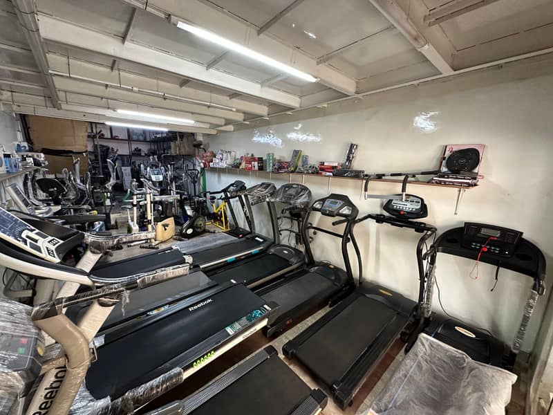 Exercise ( treadmill/elliptical/ cycle 8