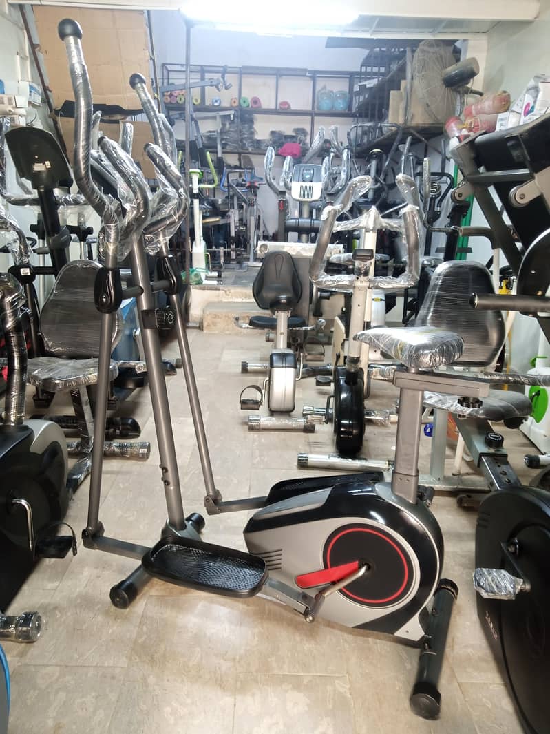Exercise ( treadmill/elliptical/ cycle 17