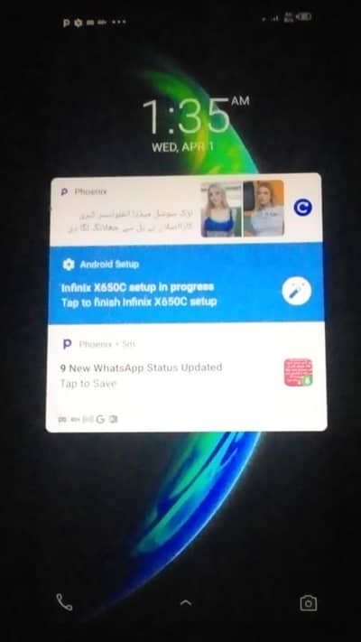 Infinix hot 8 mobile &_ cover