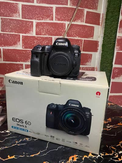 cancanon 6d markii body 28x75 temron lenz new condition