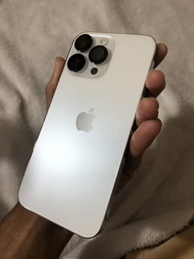 iPhone 14 pro max white colour 83batery health brand new condition b/c