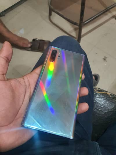 samsung note 10 plus all ok fresh lcd  orignal  pta approve