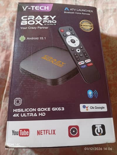 Crazy Box Pro 4k Ultra HD