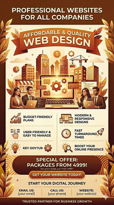 websites designing for your bussines