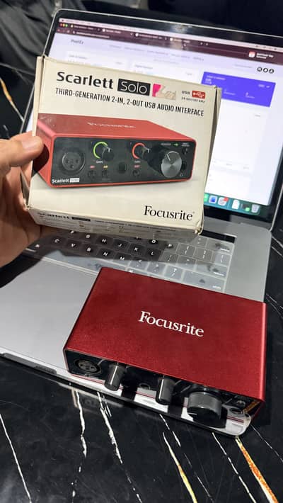 Focusrite Solo 2i2 3rd Generation
