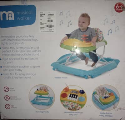MOTHER CAREE MUSICAL WALKER 2 IN 1