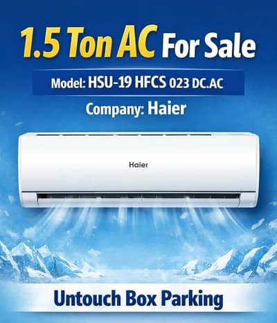 Haier 1.5 Ton Triple invertor