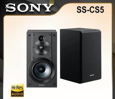 Sony SS-CS5 World Famous Bookshelf Speakers