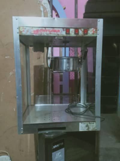 candy floss , popcorn & balloon machines