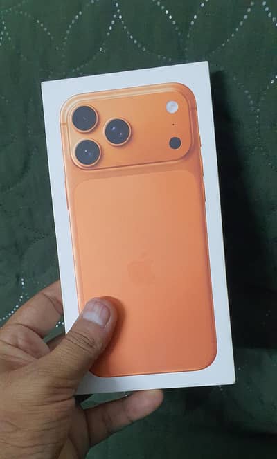 17 PRO JV 256GB 0 CYCLES BRND NEW JUST OPEN BOX