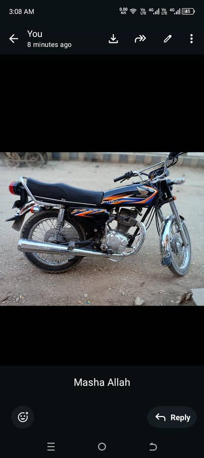 Honda cg125 New bike