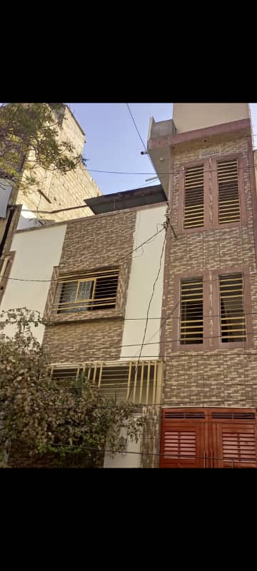 North karachi sector 4 G+2 Rcc 80 Gaz 12 metar Road west oppin house