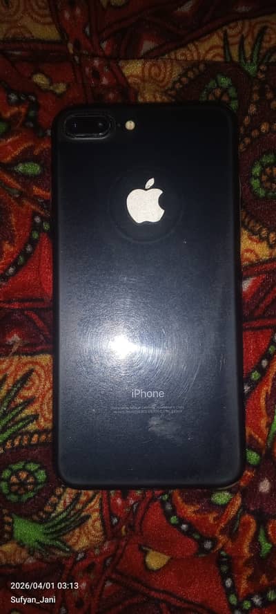 Ther my all ok i phone 7 plus pta aproved 128gb water pack