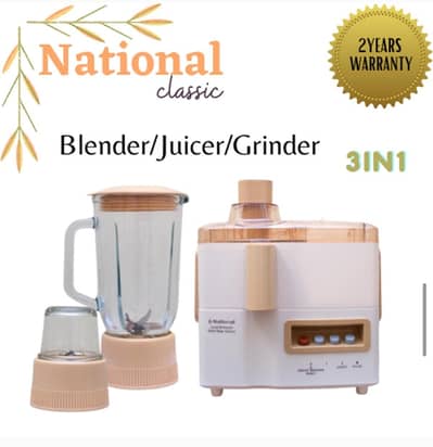 National 3in1 juicer blender