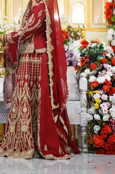 Elegant Bridal Lehenga – Worn Once, Premium Quality