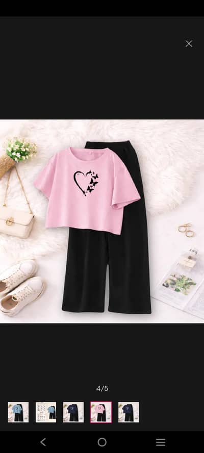 crope shirts in 3 Color