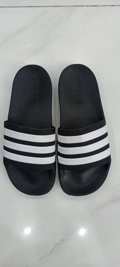 Adidas and tommy slides