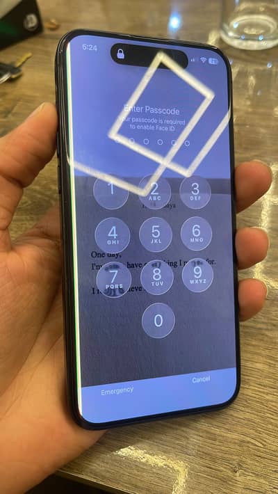 Iphone 15 pro max 256gb pta app with box