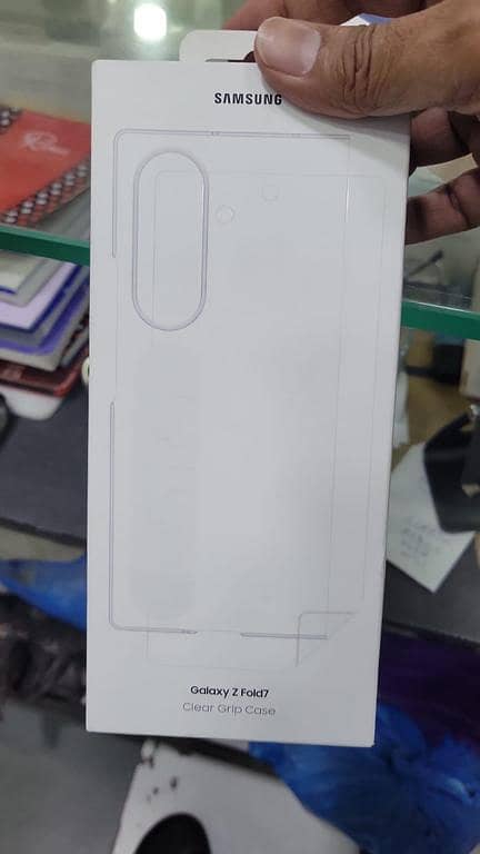 Samsung Galaxy Z Fold 7 Clear Grip Case