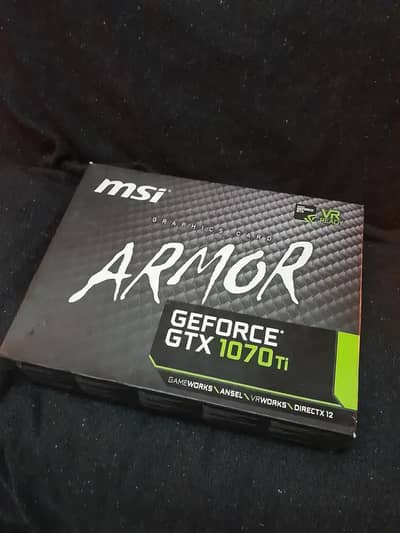Brand new GTX1070ti MSI Armor Graphics Card