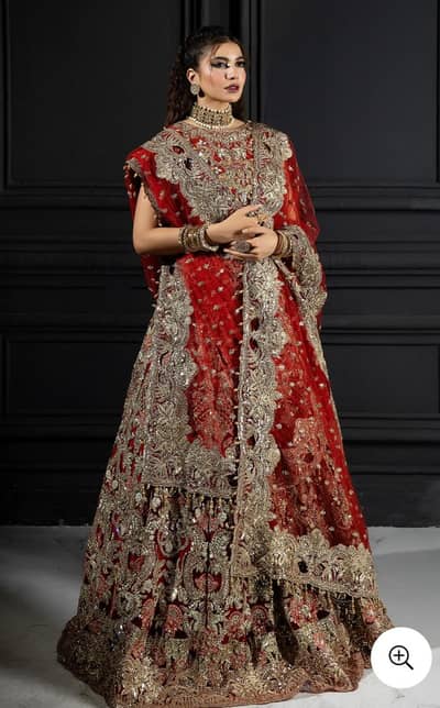 Bridal lehnga for Barat