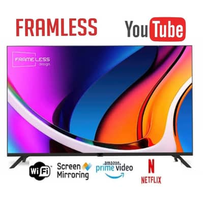 Frameless 32 Inches Smart LED TV