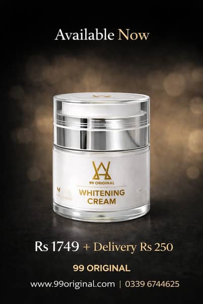 99 original Whitening cream, Moisturizer