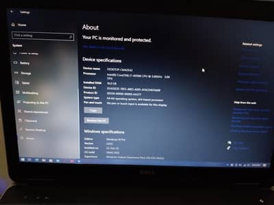 Dell Laptop LatitudeE6540