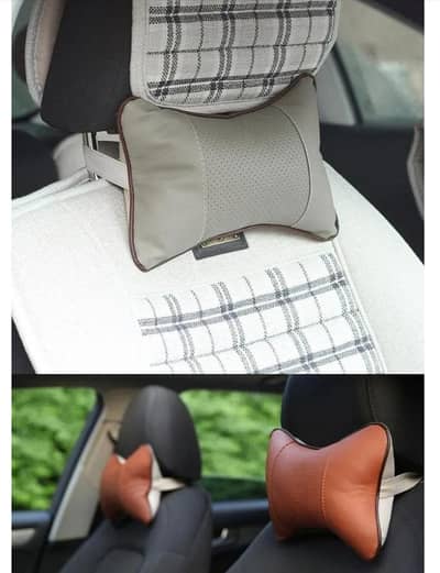 Premium Car Neck pillow /Headrest Cushion -Soft memory foam neckSuppor