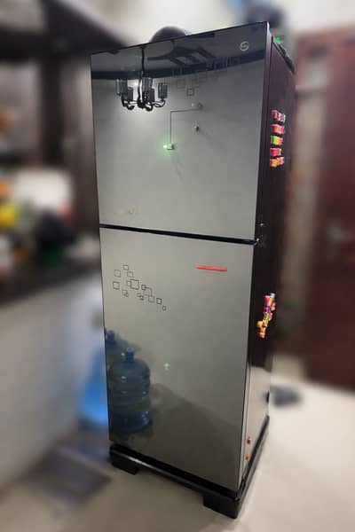 Haier glass door large size fridge