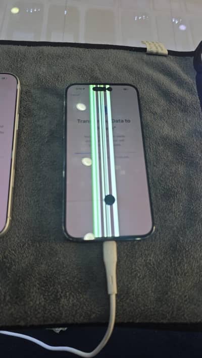 iphone 14 pro max PTA  128 GB LCD back crack