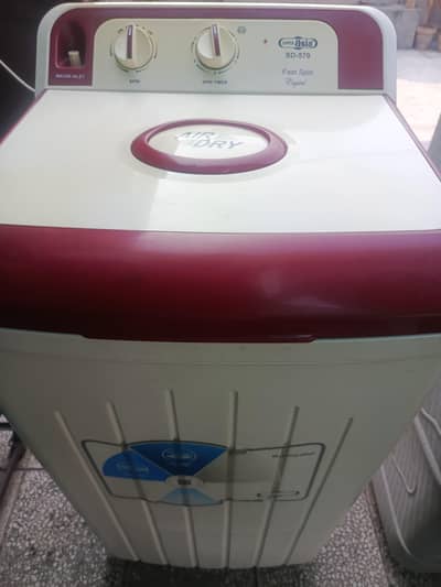 only one year used very slightly, neat and clean