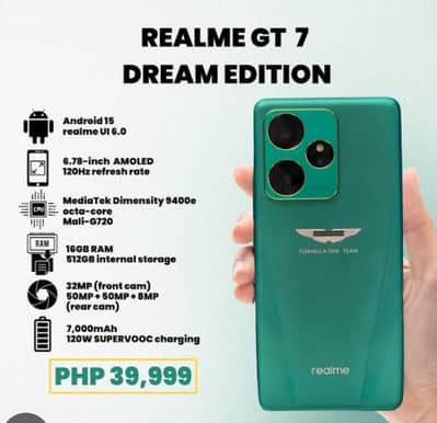 Realme GT 7 Dream Edition 16/512 GB