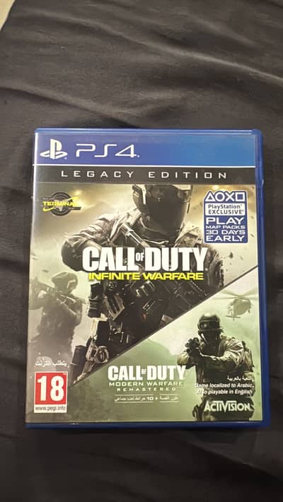 COD Original PS4 CD – No Scratches – Urgent Sale 