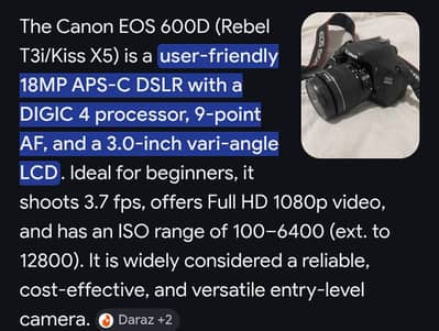 canon eos 600d kit