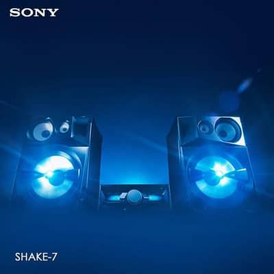 Sony SHAKE-7 15" Woofer Dj Sound System Panasonic Giant LG XBoom JBL