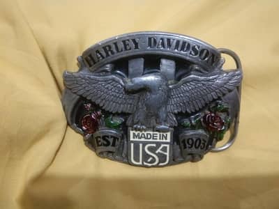vintage Harley Davidson official Belt Buckle