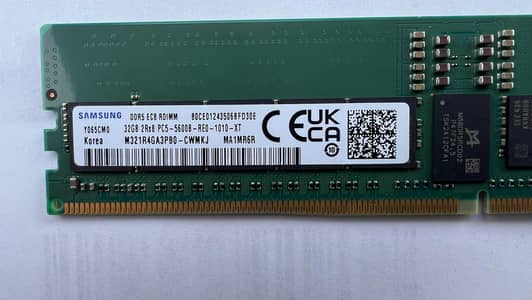 Samsung 32GB DDR5 ECC RDIMM 5600B Server Memory