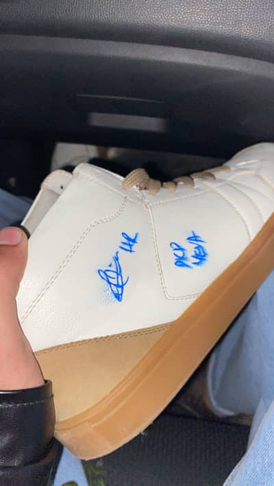 SIGNED Ndure X Hassan raheem collab sneakers