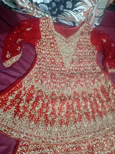 Dulhan Dress for sale only two days used. .