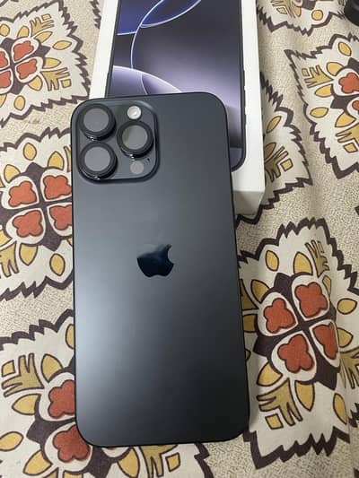 Iphone 16 pro max in excellent condition. It is a new phone.