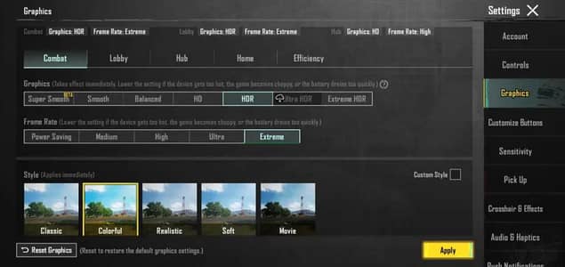 LG G8X Thinq 6.64 Pubg mobile